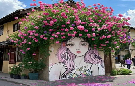 民权怎么设计网红打卡墙绘