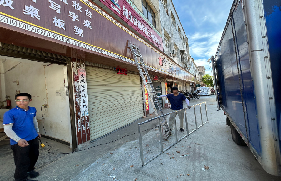 民权装招牌的时候要注意什么?