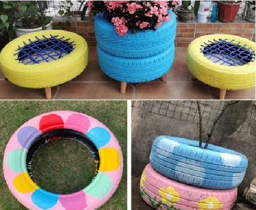 民权墙体彩绘-变废为宝