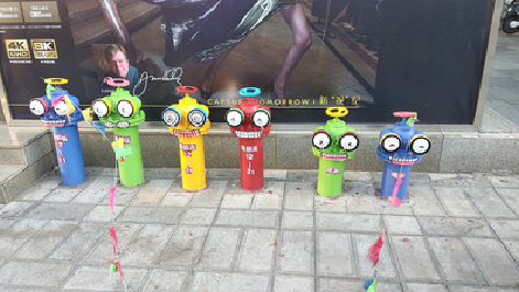 民权商业区彩绘