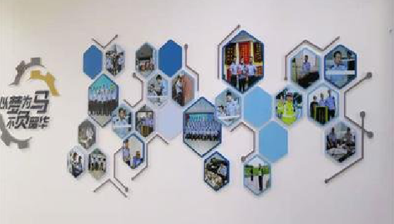 民权文化墙最常见的做法。