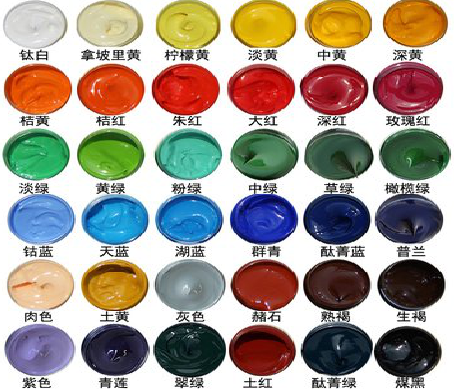 民权墙绘颜色的选择有讲究。