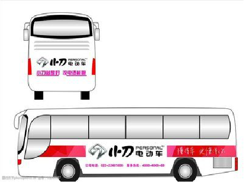 民权公交车身贴如何完美贴合？