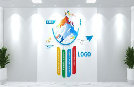 民权公司企业形象墙的工艺材料有哪些？